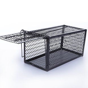 Пастка-клітка для щурів та мишей металева 120 &times; 120 &times; 250 мм NS-11 фото